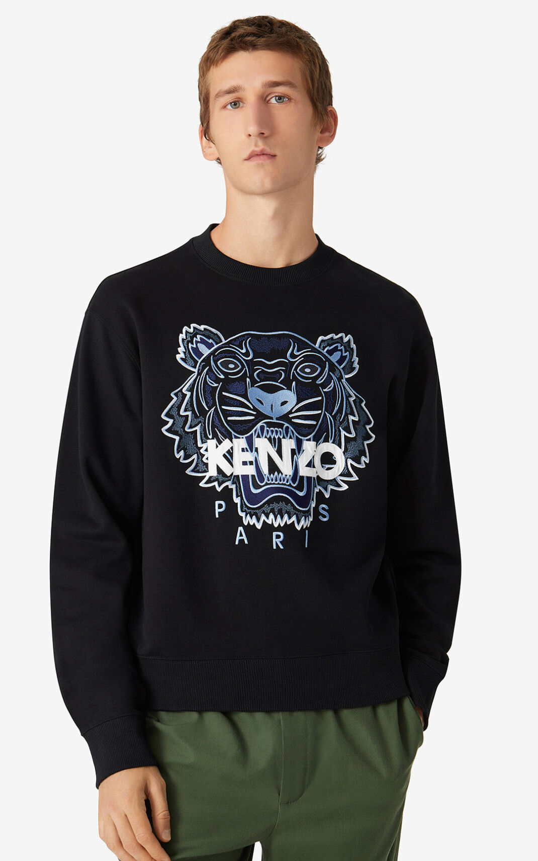 Sweat Kenzo Homme Tiger Noir NWXTI-0794